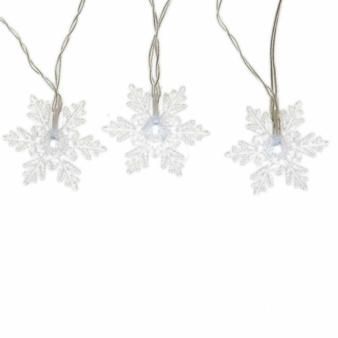 KAEMINGK Guirlande lumineuse 4,60 m 24 LED Flocon de neige Blanc froid Online