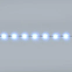 KOOPMAN Guirlande lumineuse 36 m 1200 Micro LED câble transparent Extra Blanc froid New