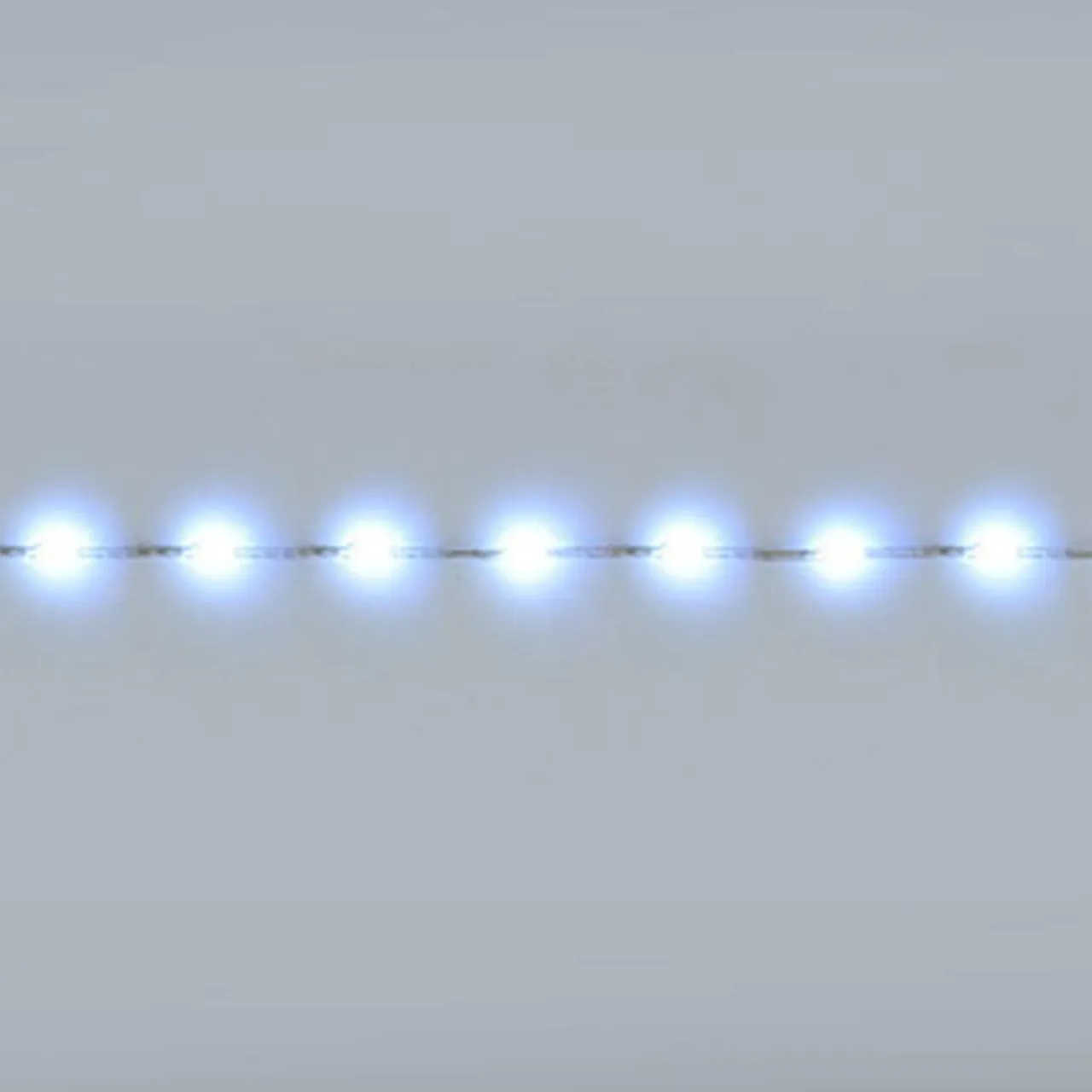 KOOPMAN Guirlande lumineuse 36 m 1200 Micro LED câble transparent Extra Blanc froid New