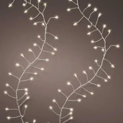 KAEMINGK Guirlande lumineuse 6 m 480 Micro LED câble argent Luxe Blanc chaud Blanc Chaud - câble argent Outlet