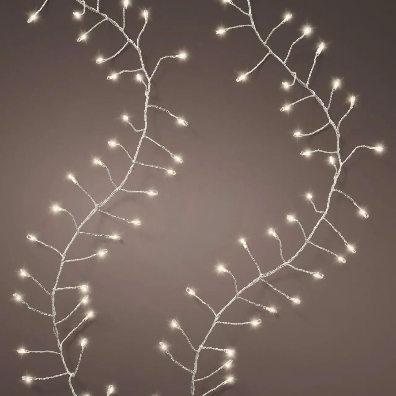 KAEMINGK Guirlande lumineuse 6 m 480 Micro LED câble argent Luxe Blanc chaud Blanc Chaud - câble argent Outlet