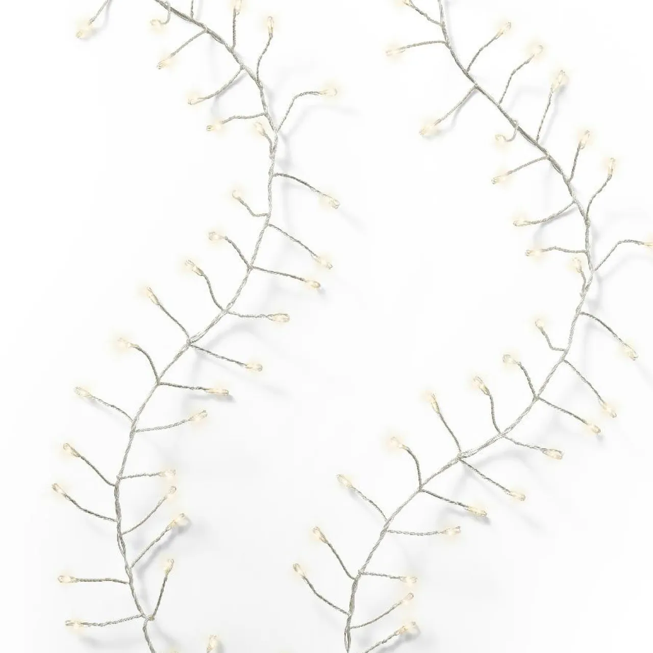 KAEMINGK Guirlande lumineuse 6 m 480 Micro LED câble argent Luxe Blanc chaud Blanc Chaud - câble argent Outlet