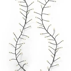 KAEMINGK Guirlande lumineuse 6 m 480 Micro LED câble noir Luxe Blanc chaud Blanc Chaud - câble noir