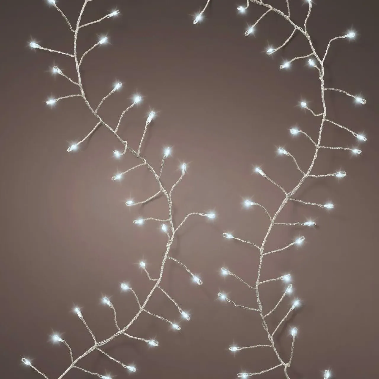 KAEMINGK Guirlande lumineuse 6 m 480 Micro LED câble argent Luxe Blanc froid Blanc Froid - câble argent Hot