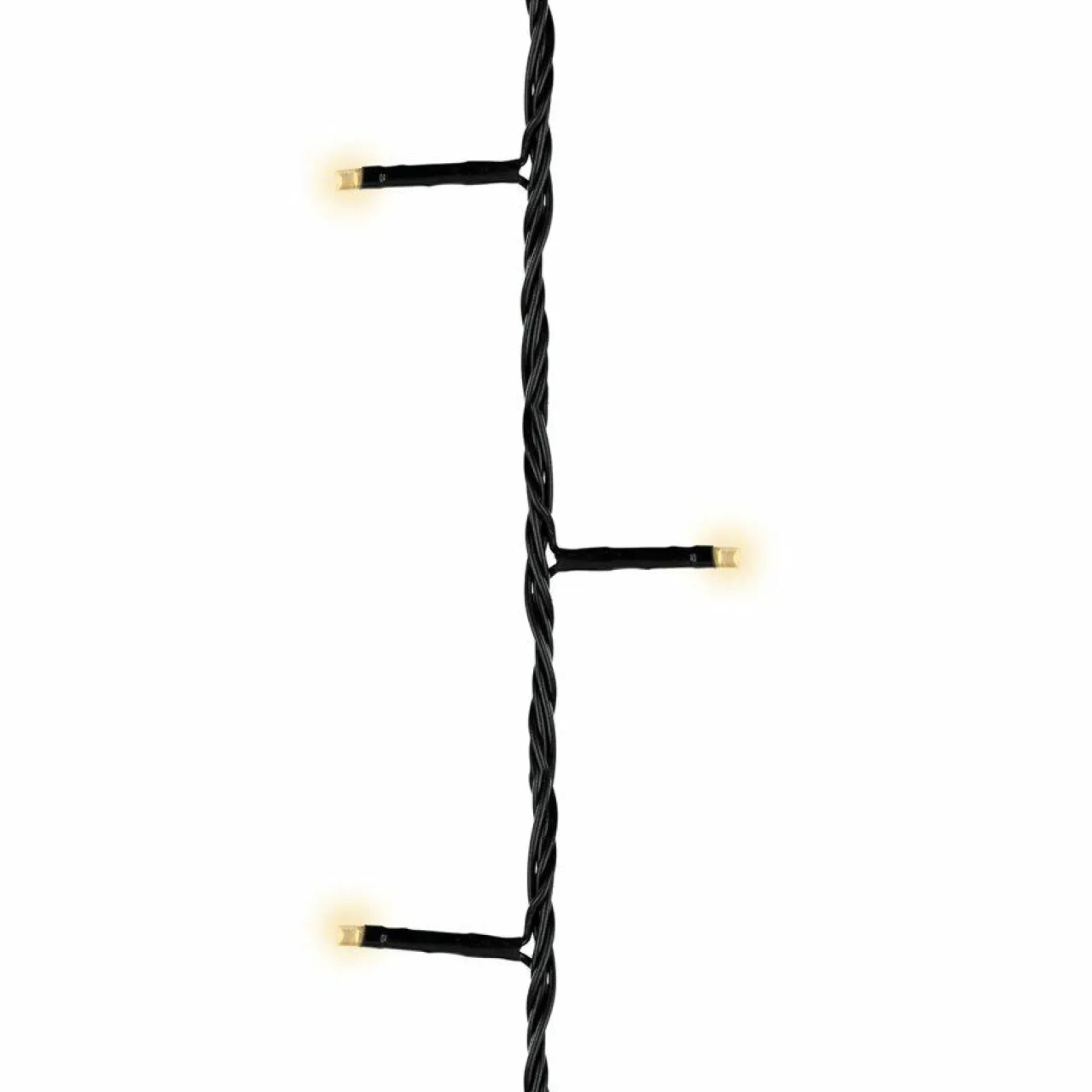 KAEMINGK Guirlande lumineuse à piles 27,50 m 368 LED câble noir Durawise Blanc chaud Blanc Chaud - câble noir Outlet
