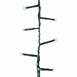 KAEMINGK Guirlande lumineuse raccordable 11 m 500 LED câble vert Compact Blanc froid New