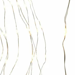 KAEMINGK Guirlande rideau pour sapin H1,80 m 408 Micro LED câble argent Blanc chaud Blanc Chaud - câble argent Online
