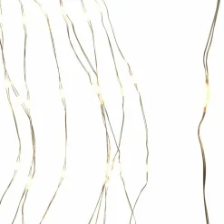 KAEMINGK Guirlande rideau pour sapin H2,10 m 672 Micro LED câble argent Blanc chaud Blanc Chaud - câble argent Online