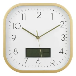 OSTARIA Hloge murale digitale plastique (30 cm) Timy Or Best