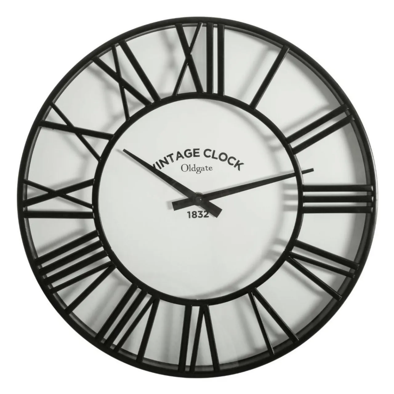 ATMOSPHERA Horloge Silence (D35 cm) Clock Noir Clearance