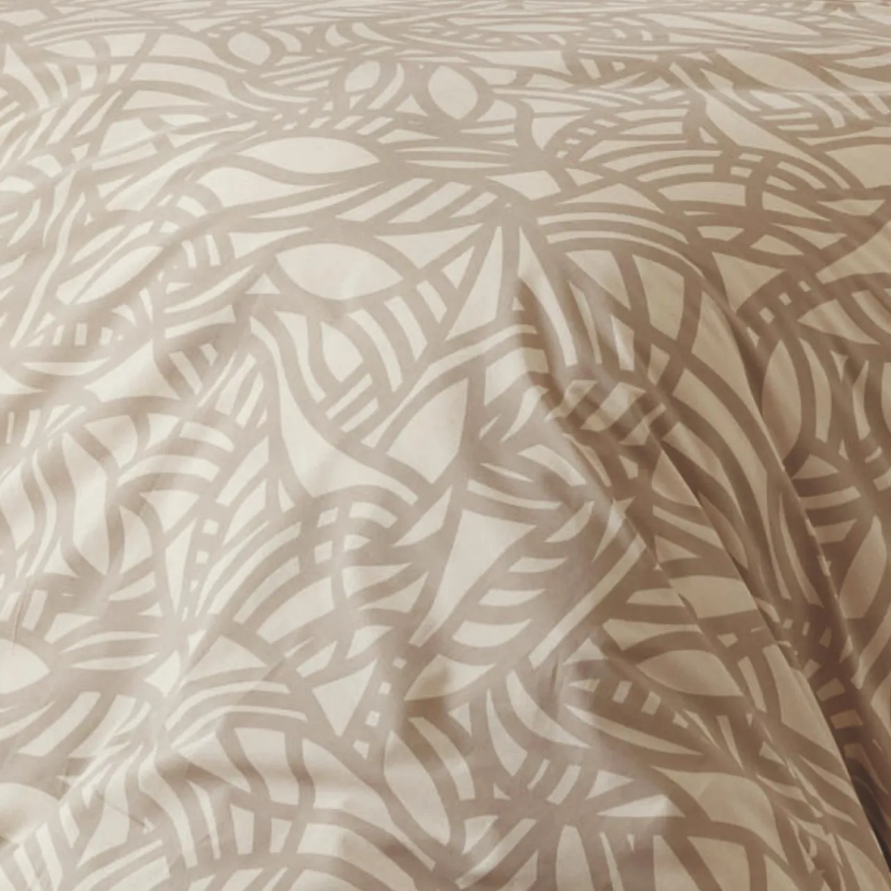 TRADILINGE Housse de couette coton lavé (260 x 240 cm) Séréna Beige Best