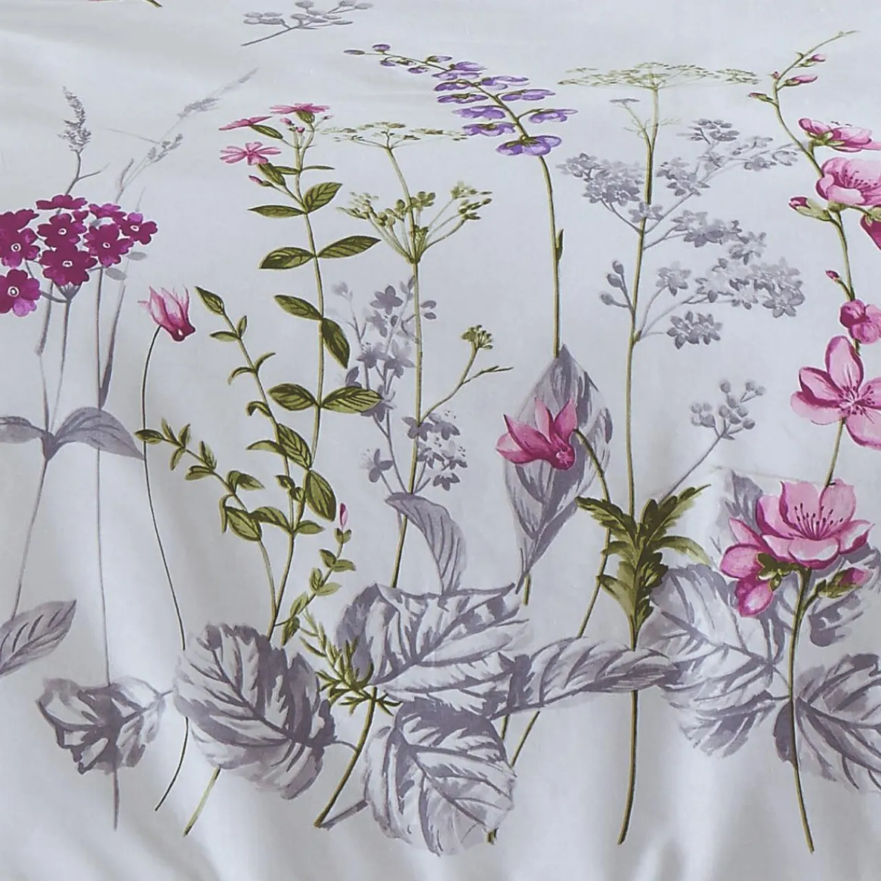 TRADI LINGE Housse de couette coton (240 x 220 cm) Pretty he Blanc Discount