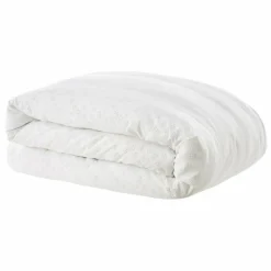L'EFFET PAPILLON Housse de couette dentelle coton (240 x 220 cm) Jeanne he Blanc Discount