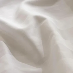 ATMOSPHERA Housse de couette et deux taies satin de coton (240 x 220 cm) Isadora he Blanc Online