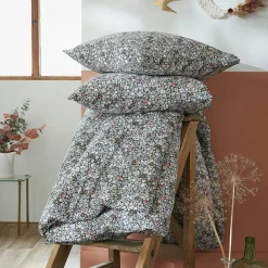 L'EFFET PAPILLON Housse de couette et deux taies coton (200 x 200 cm) Malia Multicolore Outlet
