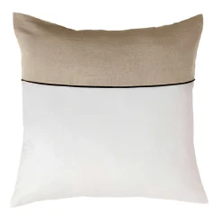douceur d'intu017drieur Housse de couette et deux taies d'oreiller coton (260 x 240 cm) Gabrielle Beige Hot