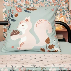 L'EFFET PAPILLON Housse de couette et deux taies enfant coton (200 x 200 cm) Tamia Multicolore Online