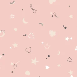 Atmosphera createur d'interieur for kids Housse de couette et une taie enfant coton (140 x 200 cm) Chat Rose Online