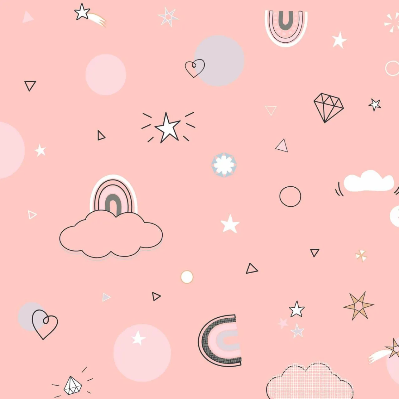 Atmosphera createur d'interieur for kids Housse de couette et une taie enfant coton (140 x 200 cm) Licorne Rose Outlet