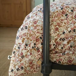 EMINZA Housse de couette gaze de coton (140 x 200 cm) Constance pampa Beige Best