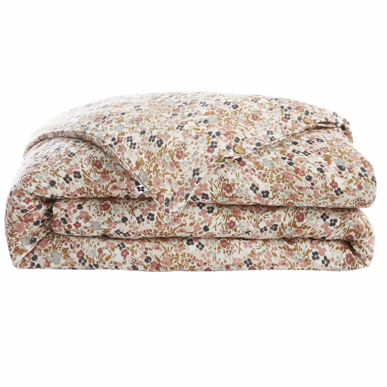 EMINZA Housse de couette gaze de coton (200 x 200 cm) Constance pampa Beige Discount