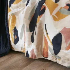 EMINZA Housse de couette gaze de coton (200 x 200 cm) Mathilda Multicolore Best