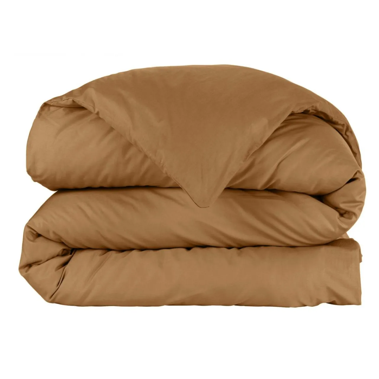 EMINZA Housse de couette percale de coton (200 x 200 cm) Cali Camel New