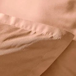 EMINZA Housse de couette percale de coton (200 x 200 cm) Cali Rose Pêche Best