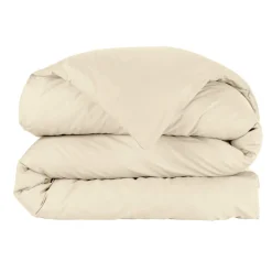 EMINZA Housse de couette percale de coton (280 x 240 cm) Cali Beige Best