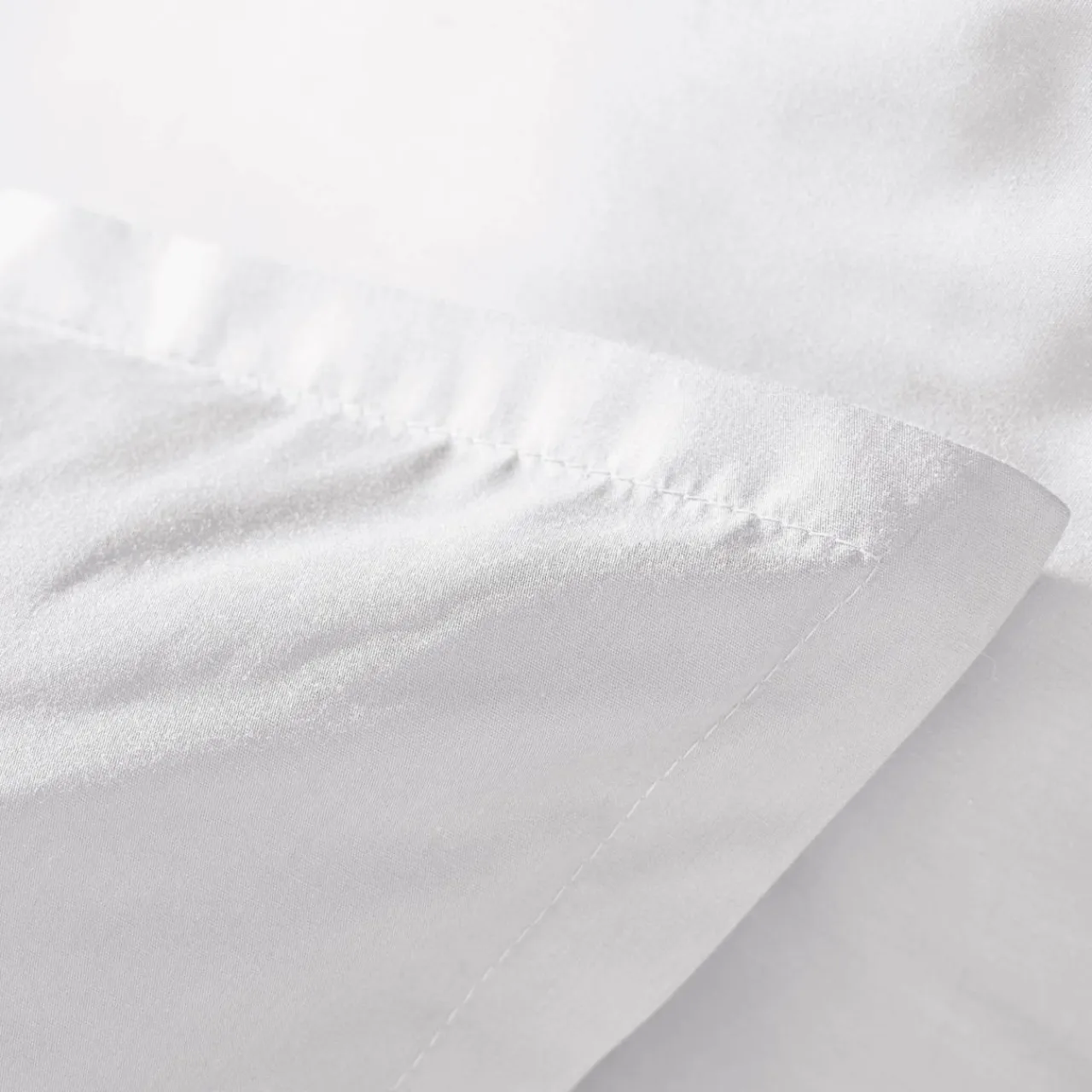 EMINZA Housse de couette percale de coton (240 x 220 cm) Cali he Blanc Online