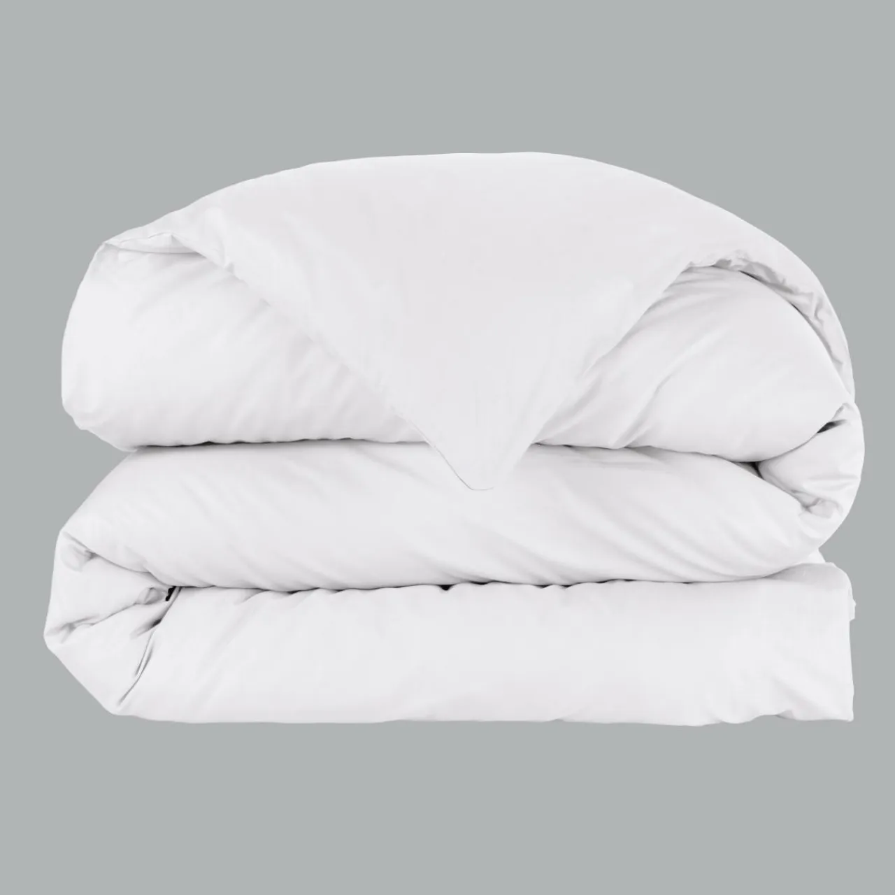 EMINZA Housse de couette percale de coton (240 x 220 cm) Cali he Blanc Online