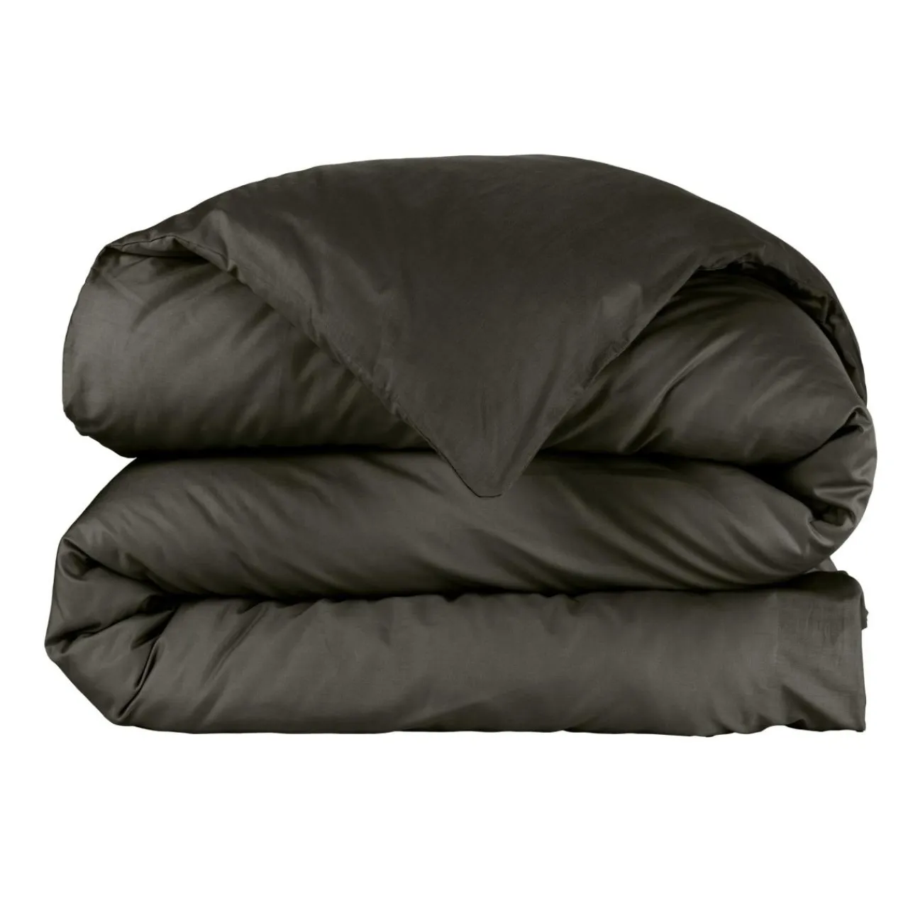 EMINZA Housse de couette percale de coton (240 x 220 cm) Cali e Noir Clearance