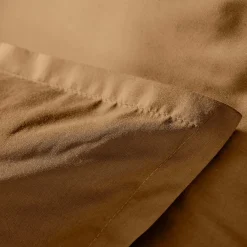 EMINZA Housse de couette percale de coton (240 x 220 cm) Cali Camel Sale