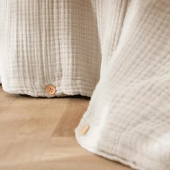EMINZA Housse de couette quadruple gaze de coton (260 x 240 cm) Victoria x Gaïa pampa Beige Sale