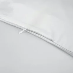 EMINZA Housse de couette satin de bambou (260 x 240 cm) Sienna chantilly Blanc Best