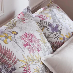 TRADILINGE Housse de couette satin de coton (260 x 240 cm) Anaïs Multicolore Discount