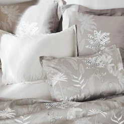 TRADILINGE Housse de couette satin de coton (260 x 240 cm) Cayenne Marron Clearance
