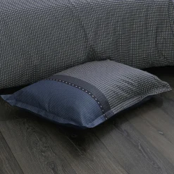 TRADILINGE Housse de couette satin de coton (240 x 220 cm) Enzo e Bleu Best