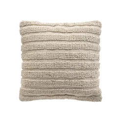 douceur d'intu017drieur Housse de coussin carrée coton (40 x 40 cm) Kiyo Beige Outlet
