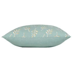 douceur d'intu017drieur Housse de coussin carrée coton (40 x 40 cm) Helira Vert Best