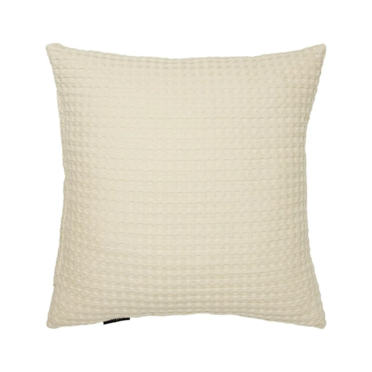 EMINZA Housse de coussin carrée coton nid d'abeille (40 x 40 cm) Maya pampa Beige Outlet