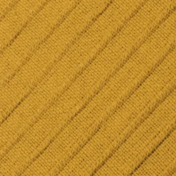 EMINZA Housse de coussin carrée coton tissé (40 x 40 cm) Léa Jaune safran Hot