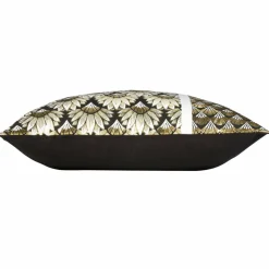 DOUCEUR D'INTERIEUR Housse de coussin carrée coton (60 cm) Carat Or Sale