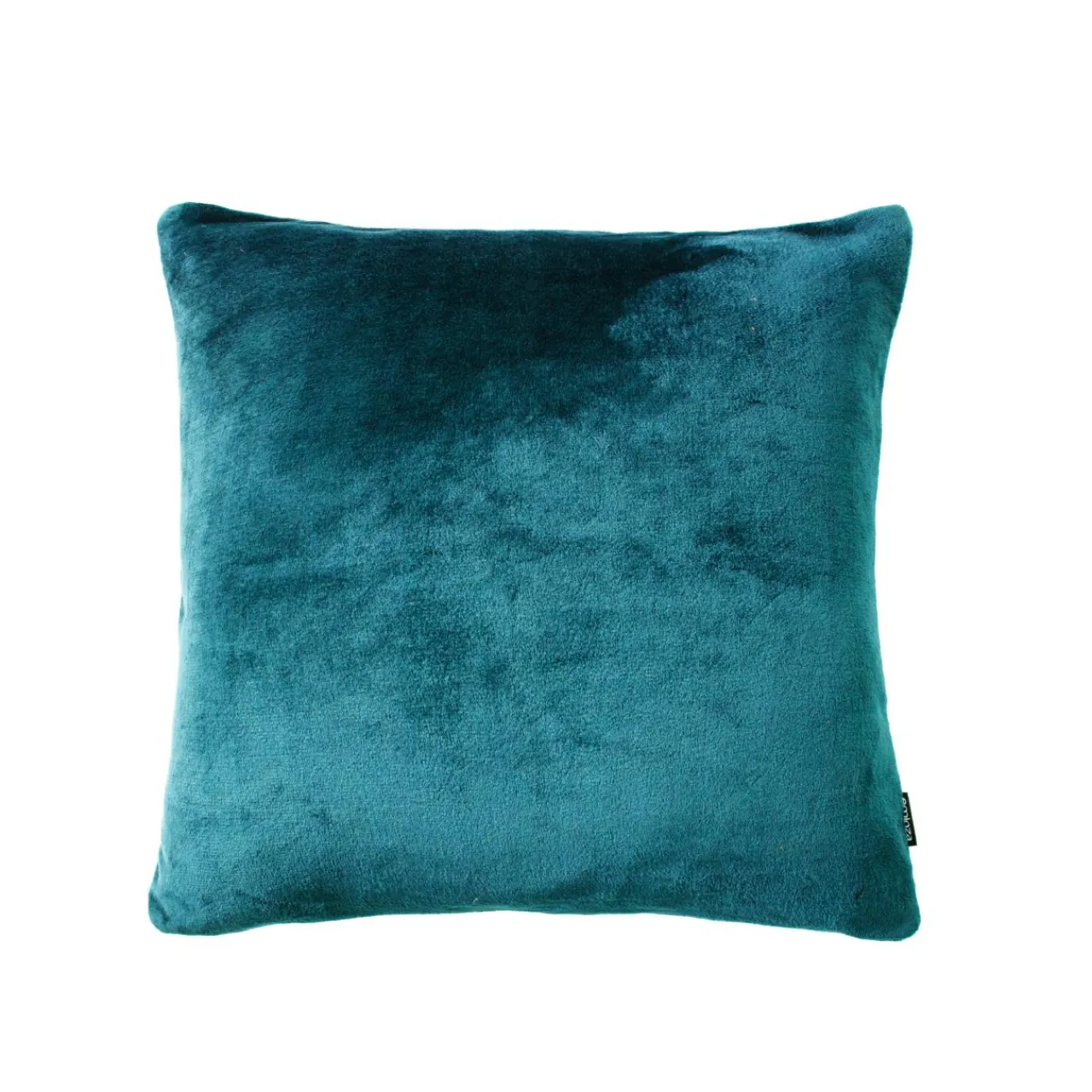 EMINZA Housse de coussin carrée flanelle (45 x 45 cm) Didou Bleu canard Outlet