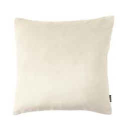 EMINZA Housse de coussin carrée flanelle (60 x 60 cm) Didou grège Beige Online