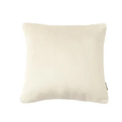 EMINZA Housse de coussin carrée flanelle (45 x 45 cm) Didou grège Beige New