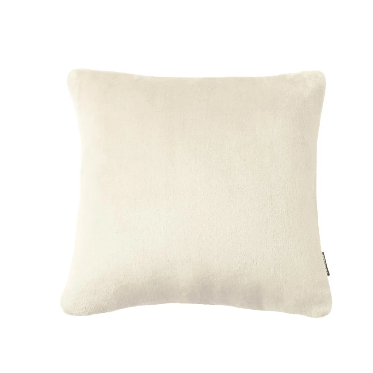 EMINZA Housse de coussin carrée flanelle (45 x 45 cm) Didou grège Beige New
