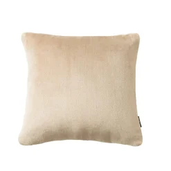EMINZA Housse de coussin carrée flanelle (45 x 45 cm) Didou glacé Marron Online
