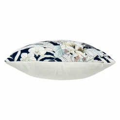 OSTARIA Housse de coussin carrée (40 x 40 cm) Tropical e Bleu Sale