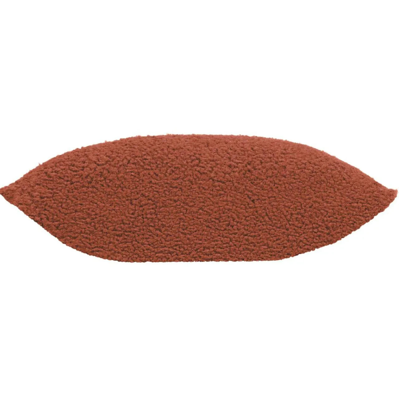 douceur d'intu017drieur Housse de coussin carrée (40 x 40 cm) Woolen Terracotta Best
